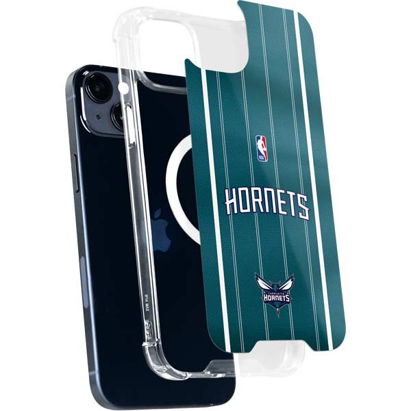 NBA Charlotte Hornets Jersey iPhone 15 MagSafe Case