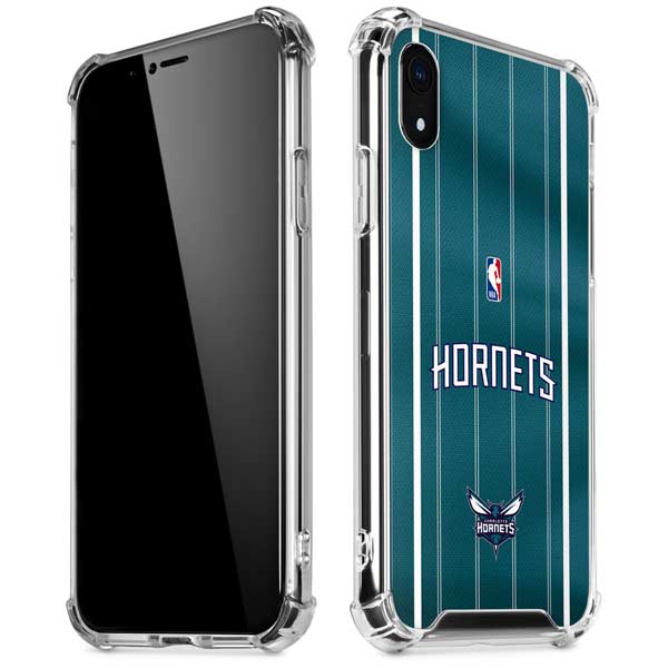 NBA Charlotte Hornets Jersey iPhone XR Clear Case