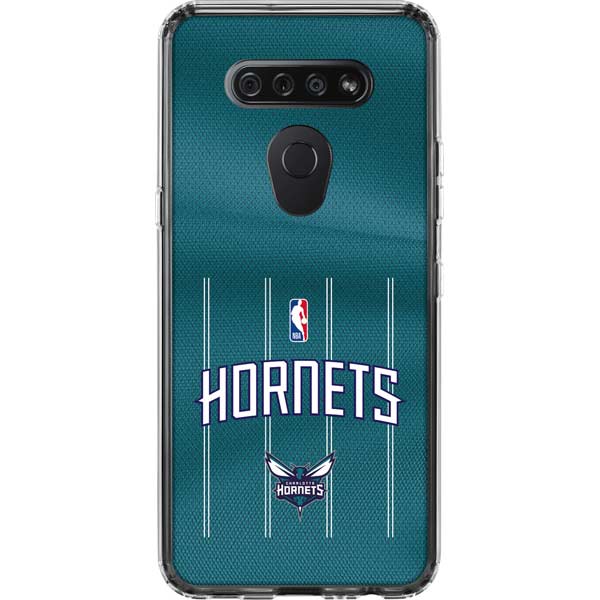 NBA Charlotte Hornets Jersey LG K51/Q51 Clear Case