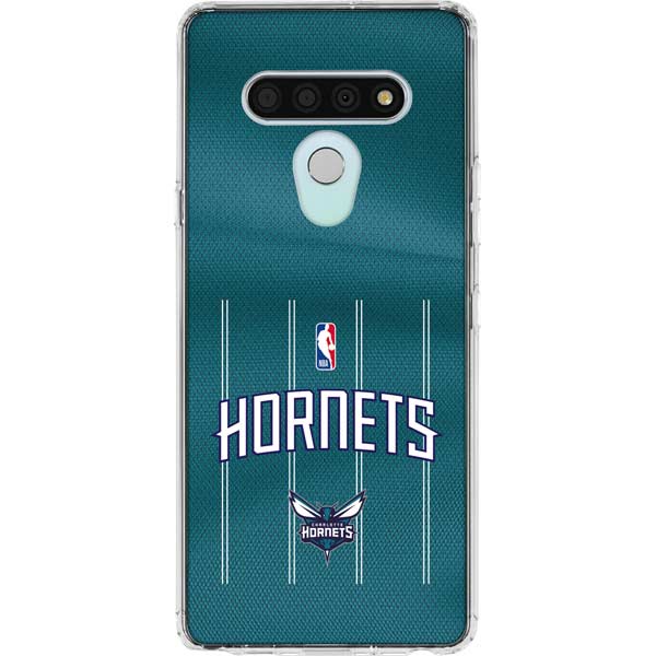 NBA Charlotte Hornets Jersey LG Stylo 6 Clear Case