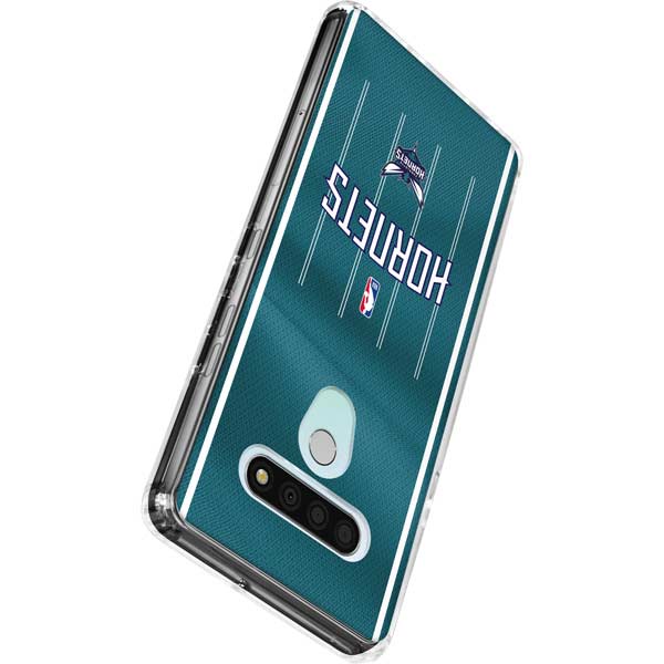 NBA Charlotte Hornets Jersey LG Stylo 6 Clear Case