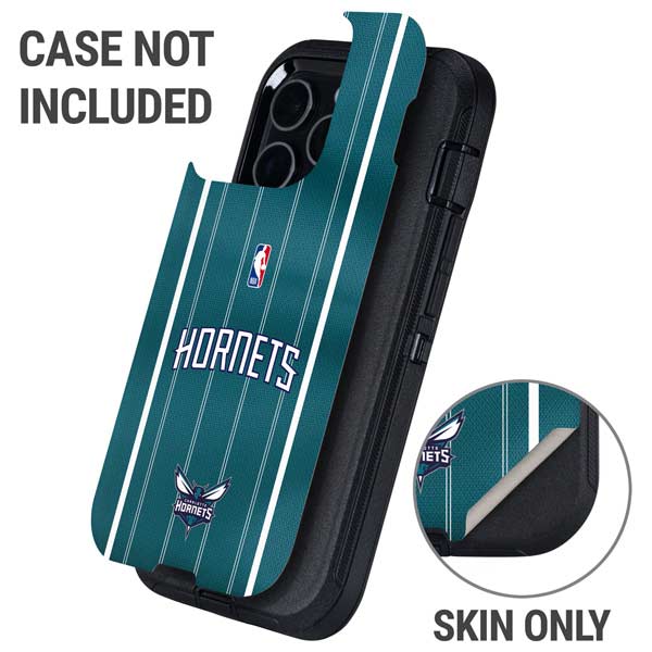 NBA Charlotte Hornets Jersey Otterbox Defender iPhone Skin