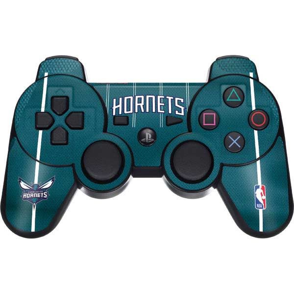 NBA Charlotte Hornets Jersey PS3 Dual Shock wireless controller Skin