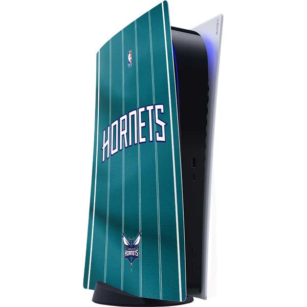 NBA Charlotte Hornets Jersey PS5 Digital Edition Console Skin