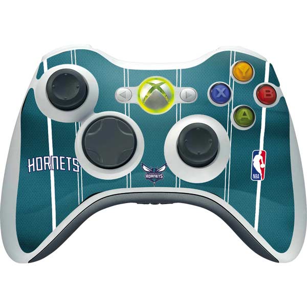 NBA Charlotte Hornets Jersey Xbox 360 Wireless Controller Skin