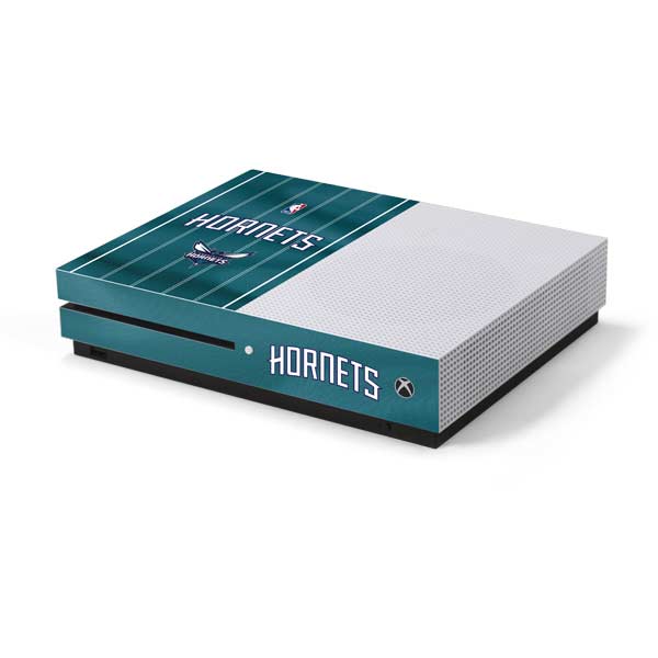 NBA Charlotte Hornets Jersey Xbox One S Console Skin