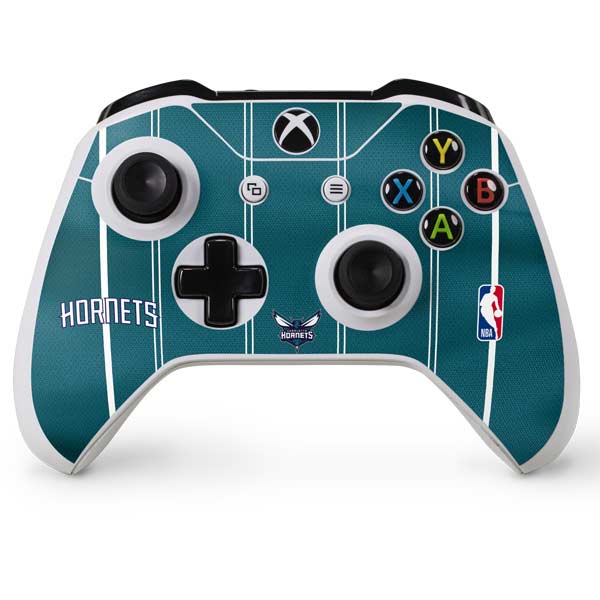 NBA Charlotte Hornets Jersey Xbox One S Controller Skin