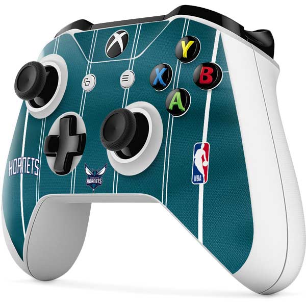 NBA Charlotte Hornets Jersey Xbox One S Controller Skin