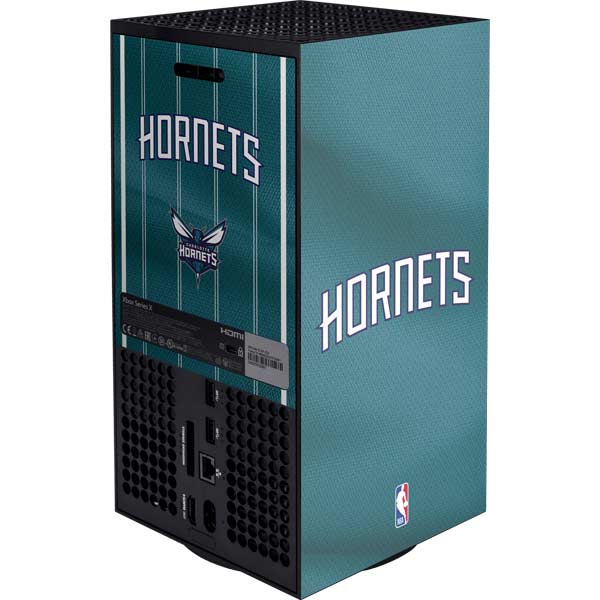 NBA Charlotte Hornets Jersey Xbox Series X Console Skin