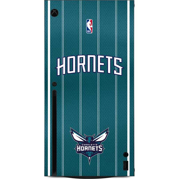 NBA Charlotte Hornets Jersey Xbox Series X Console Skin