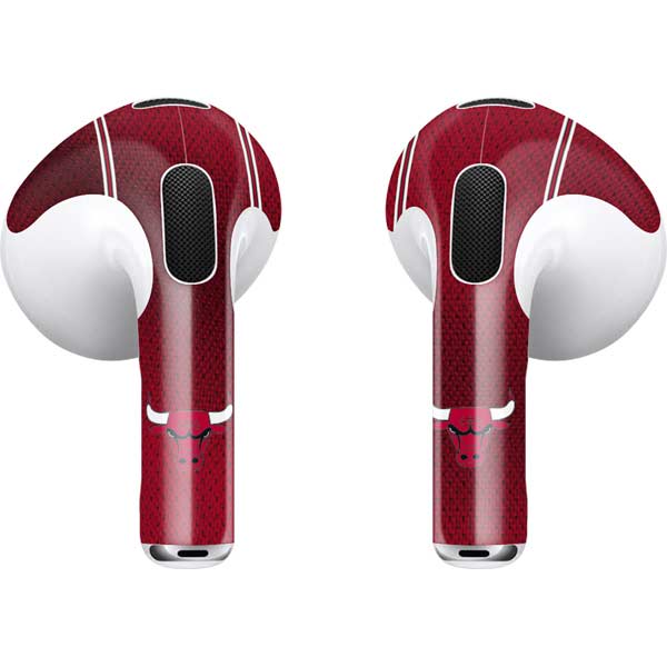 NBA Chicago Bulls Jersey Apple AirPods (3rd Gen 2021) Skin