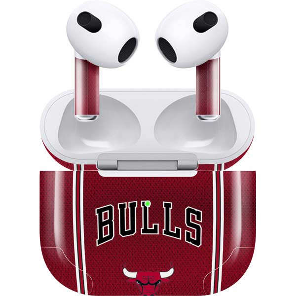 NBA Chicago Bulls Jersey Apple AirPods (3rd Gen 2021) Skin