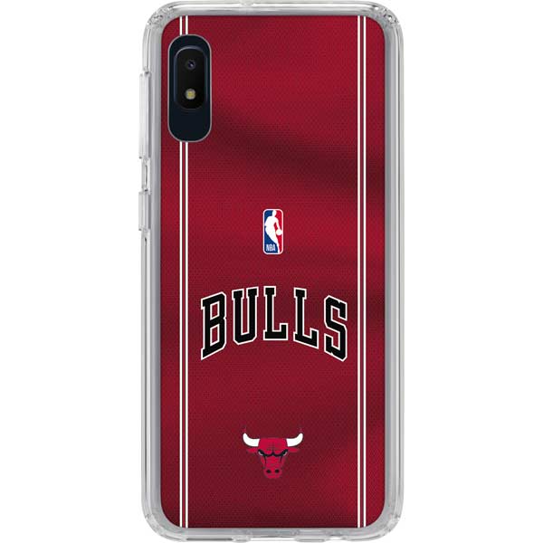 NBA Chicago Bulls Jersey Galaxy A10e Clear Case