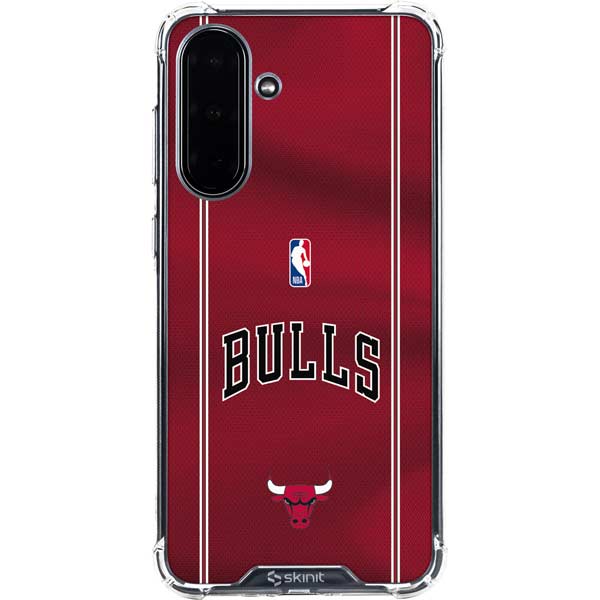 NBA Chicago Bulls Jersey Galaxy A36 5G Clear Case