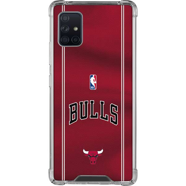 NBA Chicago Bulls Jersey Galaxy A51 5G Clear Case