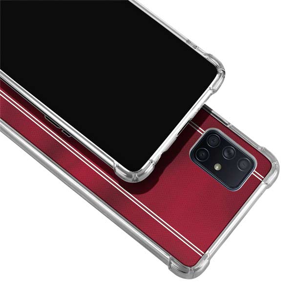 NBA Chicago Bulls Jersey Galaxy A51 5G Clear Case