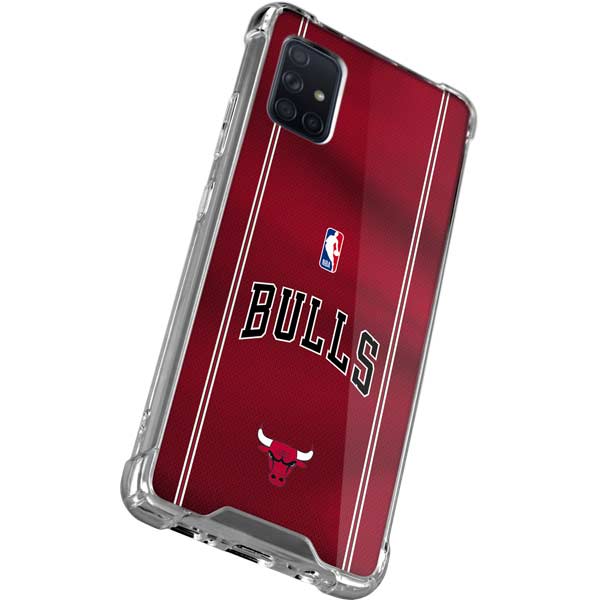 NBA Chicago Bulls Jersey Galaxy A51 5G Clear Case