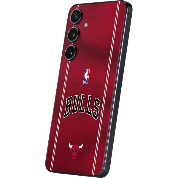 NBA Chicago Bulls Jersey Galaxy S24 Plus Skin