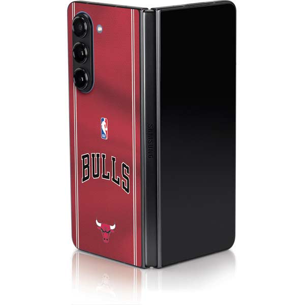 NBA Chicago Bulls Jersey Galaxy Z Fold5 5G Skin