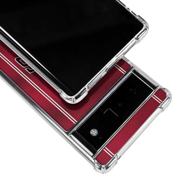 NBA Chicago Bulls Jersey Google Pixel 6 Clear Case