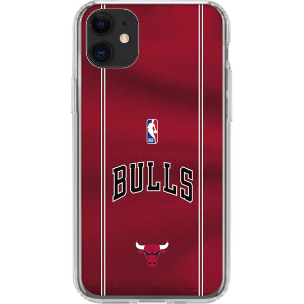 NBA Chicago Bulls Jersey iPhone 11 Clear Case
