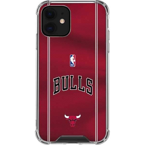 NBA Chicago Bulls Jersey iPhone 12 Clear Case