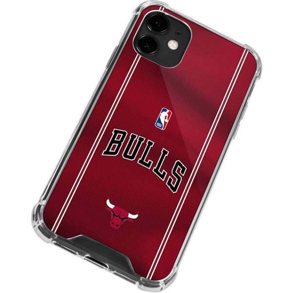 NBA Chicago Bulls Jersey iPhone 12 Clear Case