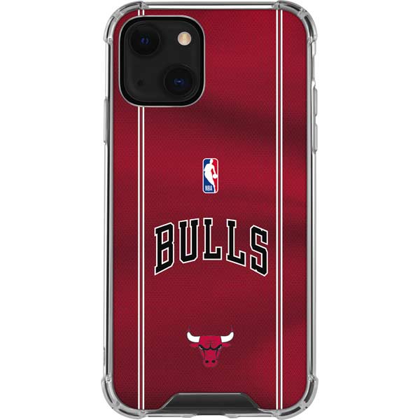 NBA Chicago Bulls Jersey iPhone 13 Clear Case