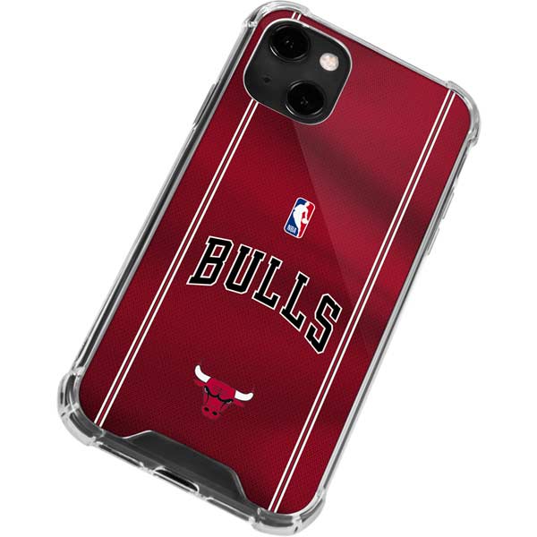 NBA Chicago Bulls Jersey iPhone 13 Clear Case