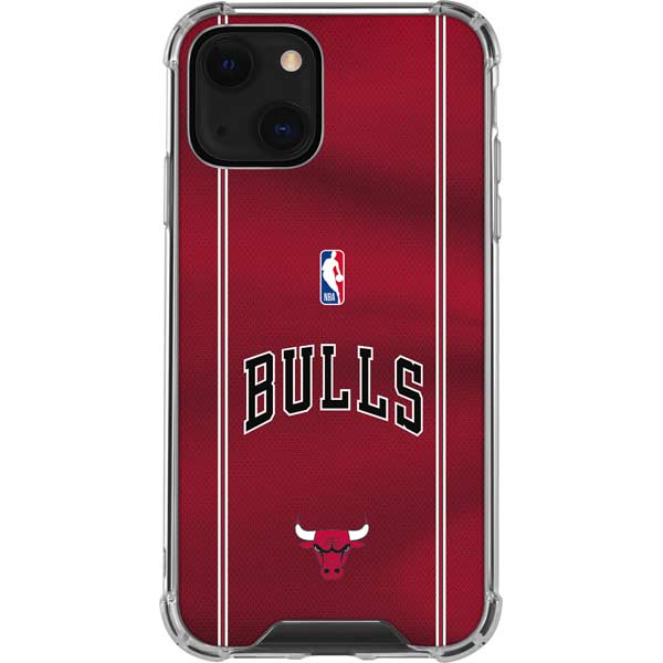 NBA Chicago Bulls Jersey iPhone 13 Mini Clear Case