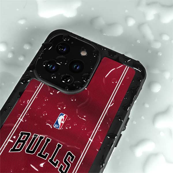 NBA Chicago Bulls Jersey iPhone 14 Pro Waterproof Case