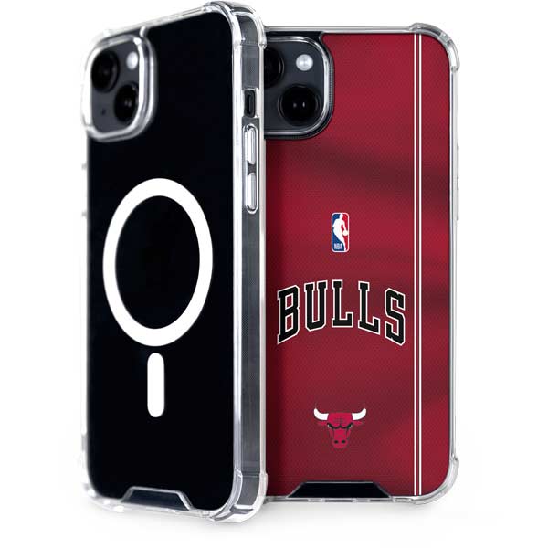 NBA Chicago Bulls Jersey iPhone 15 MagSafe Case