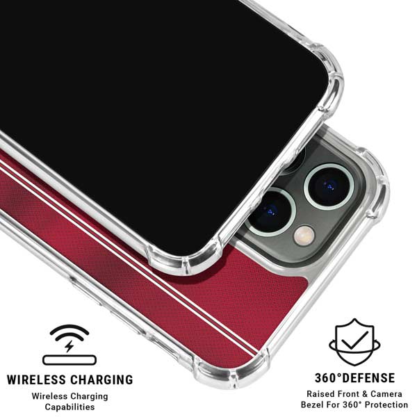 NBA Chicago Bulls Jersey iPhone 16 Pro Max Clear Case