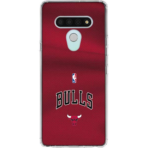 NBA Chicago Bulls Jersey LG Stylo 6 Clear Case