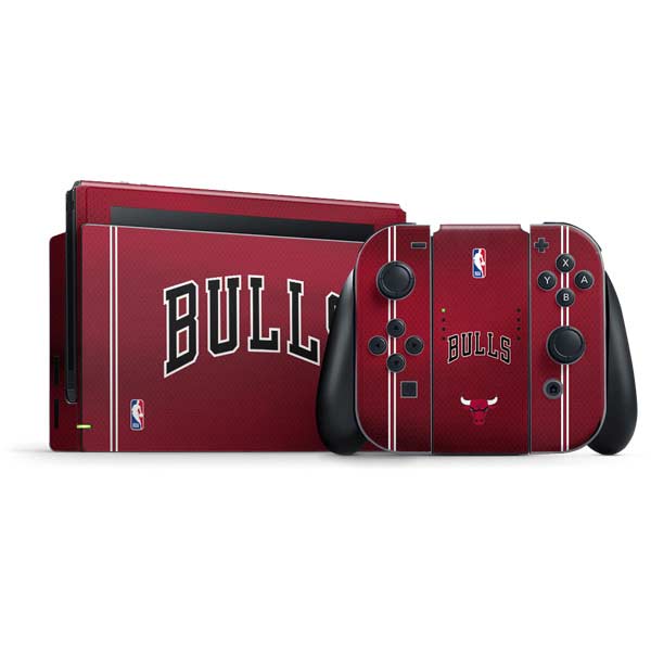 NBA Chicago Bulls Jersey Nintendo Switch Bundle Skin