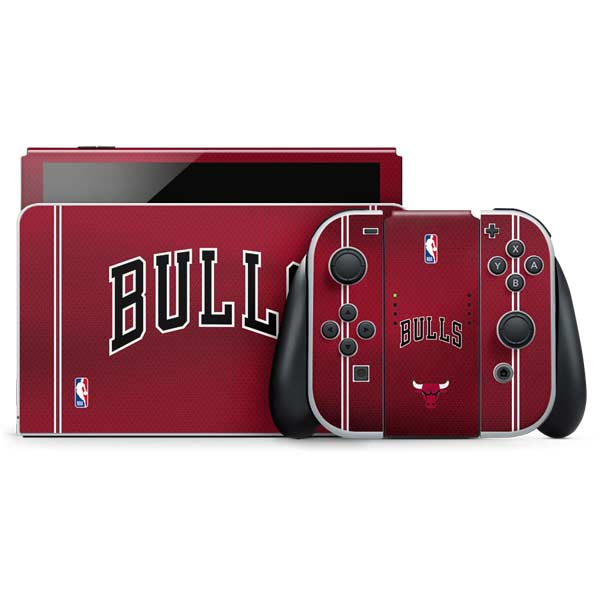 NBA Chicago Bulls Jersey Nintendo Switch OLED (2021) Skin