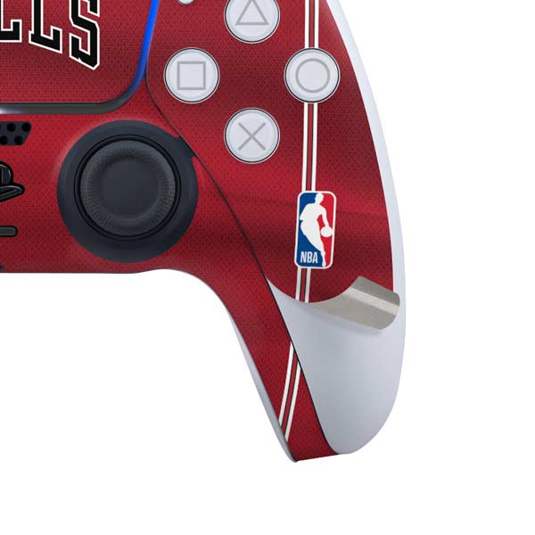 NBA Chicago Bulls Jersey PS5 Controller Skin