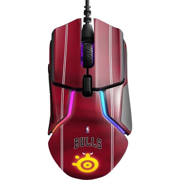 NBA Chicago Bulls Jersey SteelSeries Rival 600 Gaming Mouse Skin