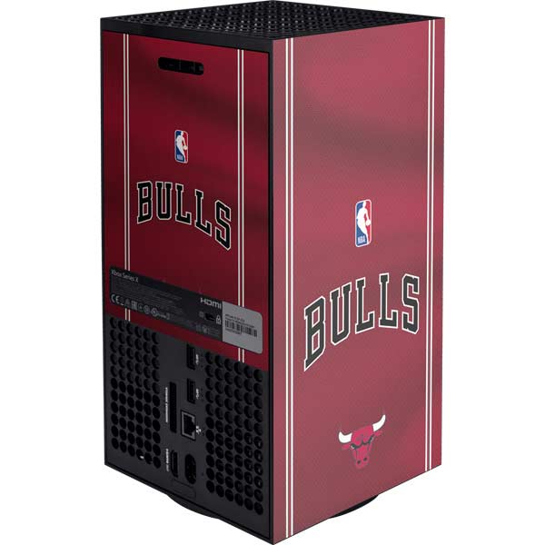 NBA Chicago Bulls Jersey XBox Series X Digital Edition Console Skin