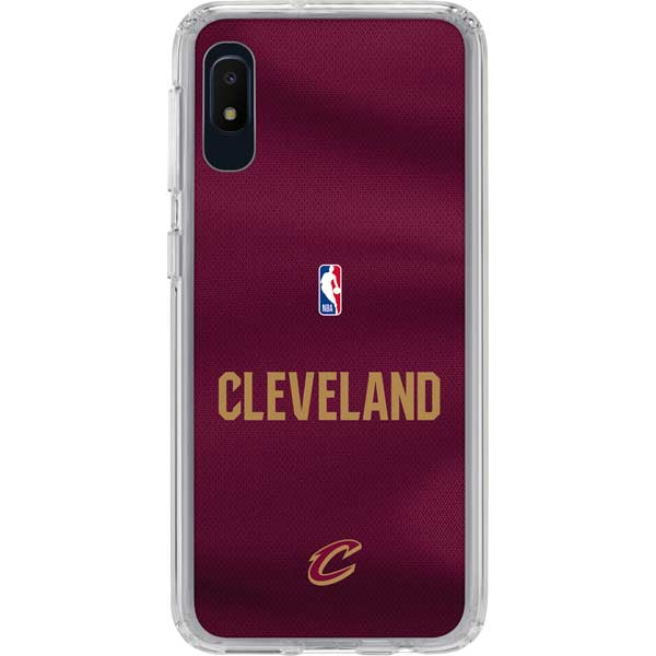 NBA Cleveland Cavaliers Jersey Galaxy A10e Clear Case