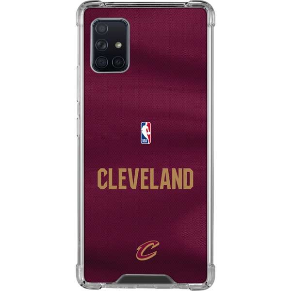 NBA Cleveland Cavaliers Jersey Galaxy A51 5G Clear Case