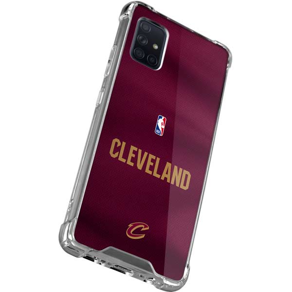 NBA Cleveland Cavaliers Jersey Galaxy A51 5G Clear Case