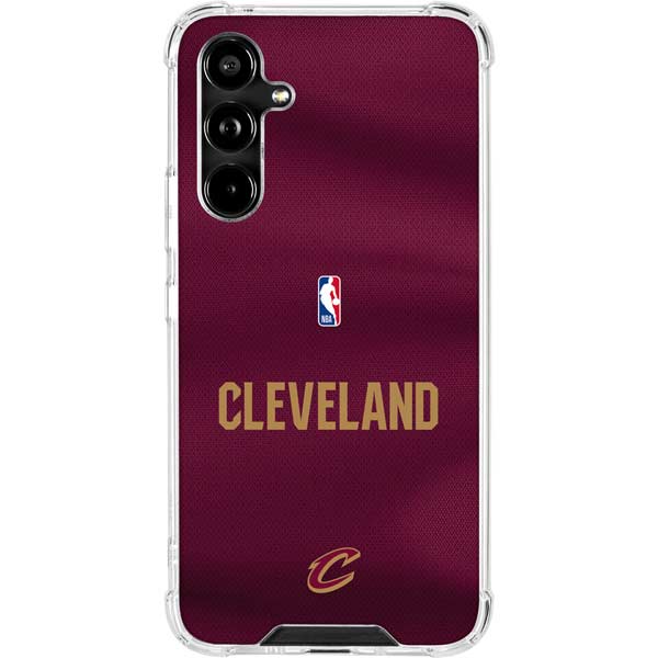 NBA Cleveland Cavaliers Jersey Galaxy A54 5G Clear Case