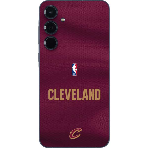 NBA Cleveland Cavaliers Jersey Galaxy A55 5G Skin