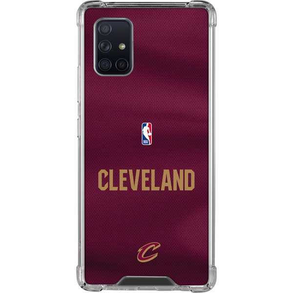 NBA Cleveland Cavaliers Jersey Galaxy A71 5G Clear Case