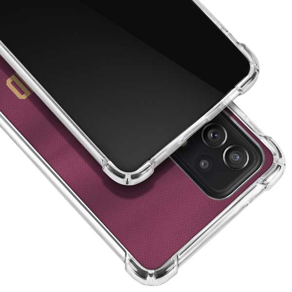 NBA Cleveland Cavaliers Jersey Galaxy A72 5G Clear Case