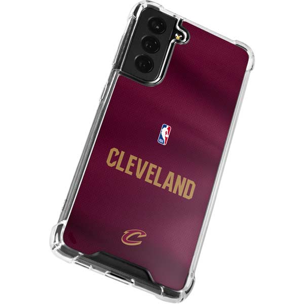 NBA Cleveland Cavaliers Jersey Galaxy S22 Clear Case