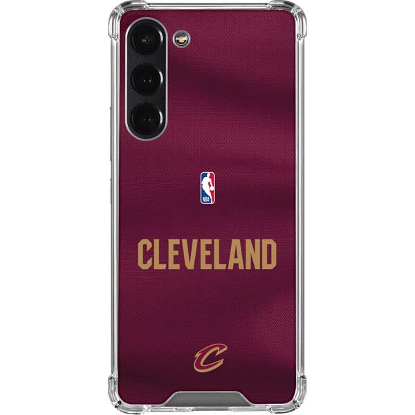 NBA Cleveland Cavaliers Jersey Galaxy S23 Plus Clear Case
