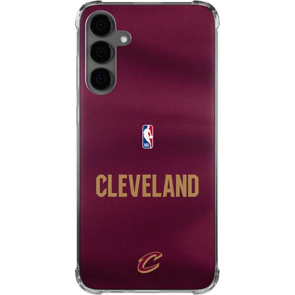 NBA Cleveland Cavaliers Jersey Galaxy S24 Plus Clear Case