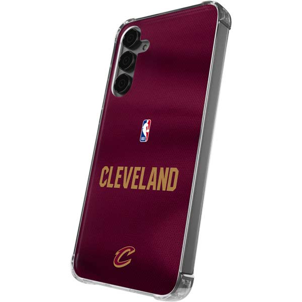 NBA Cleveland Cavaliers Jersey Galaxy S24 Plus Clear Case